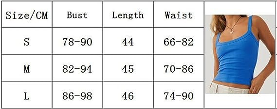 Women's Rib Knit Sleeveless Scoop Neck Slim Camisole Top Summer Basic Tank Top